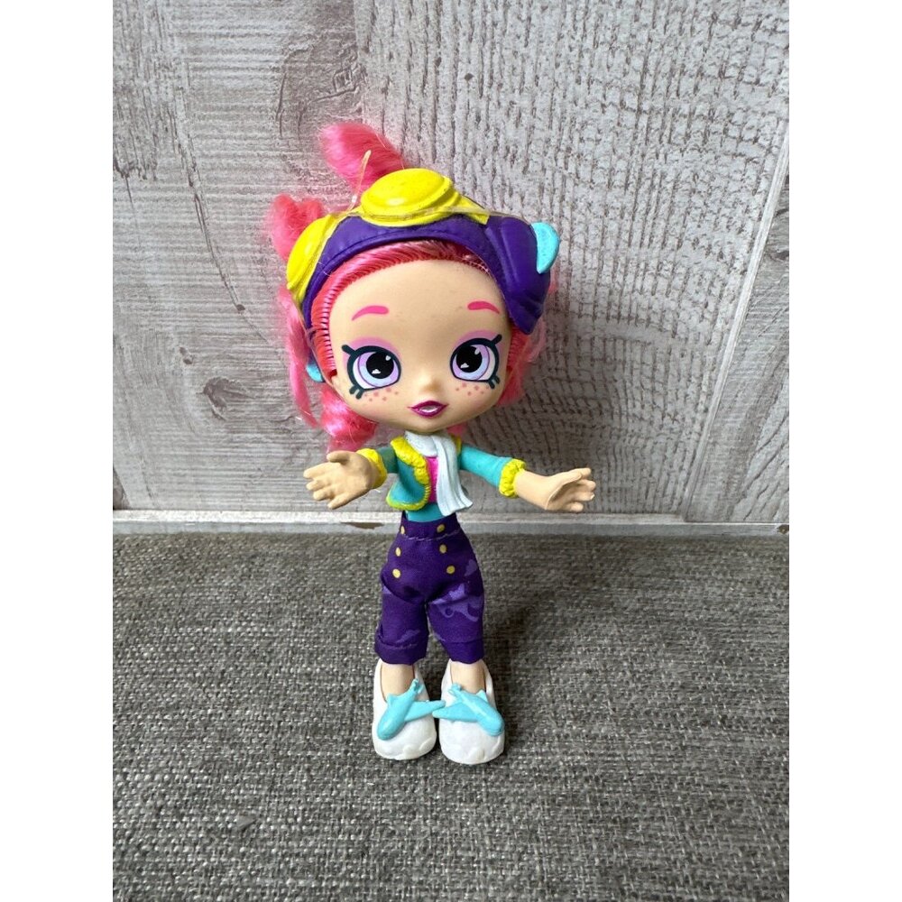 Shopkins Shoppies Skyanna World Vacation Jet Plane Doll Exclusive 6 inch